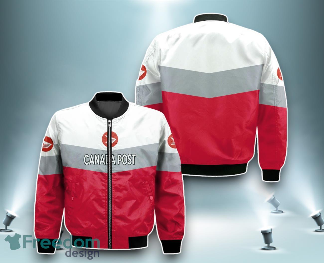 Canada Post 3D Bomber Special Edition For Men Women image Canada Post 3D Bomber Special Edition For Men Women Product Photo 1