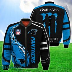 Carolina Panthers Bomber 3D Jackets Style Gift Mens Monter Energy Custom Name