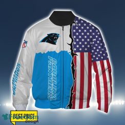 Carolina Panthers US Flag 3D All Over Printed T-shirt Hoodie Sweatshirt Product Photo 4