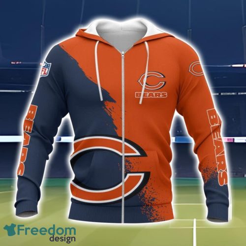 Chicago Bears 3D All Over Printed T-shirt Hoodie Sweatshirt Product Photo 2