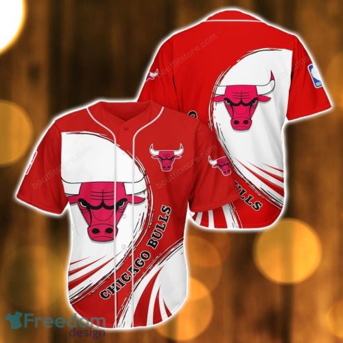 Chicago Bulls Baseball Jersey Shirt All Printed Unique Gift Product Photo 1