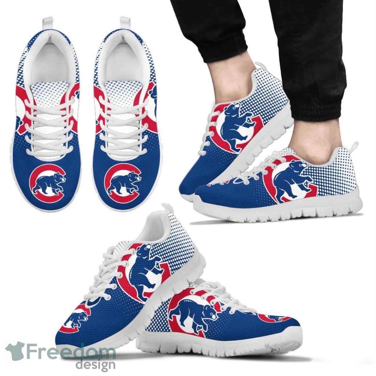 Chicago Cubs Team Sneakers Limited Sport Shoes Product Photo 2