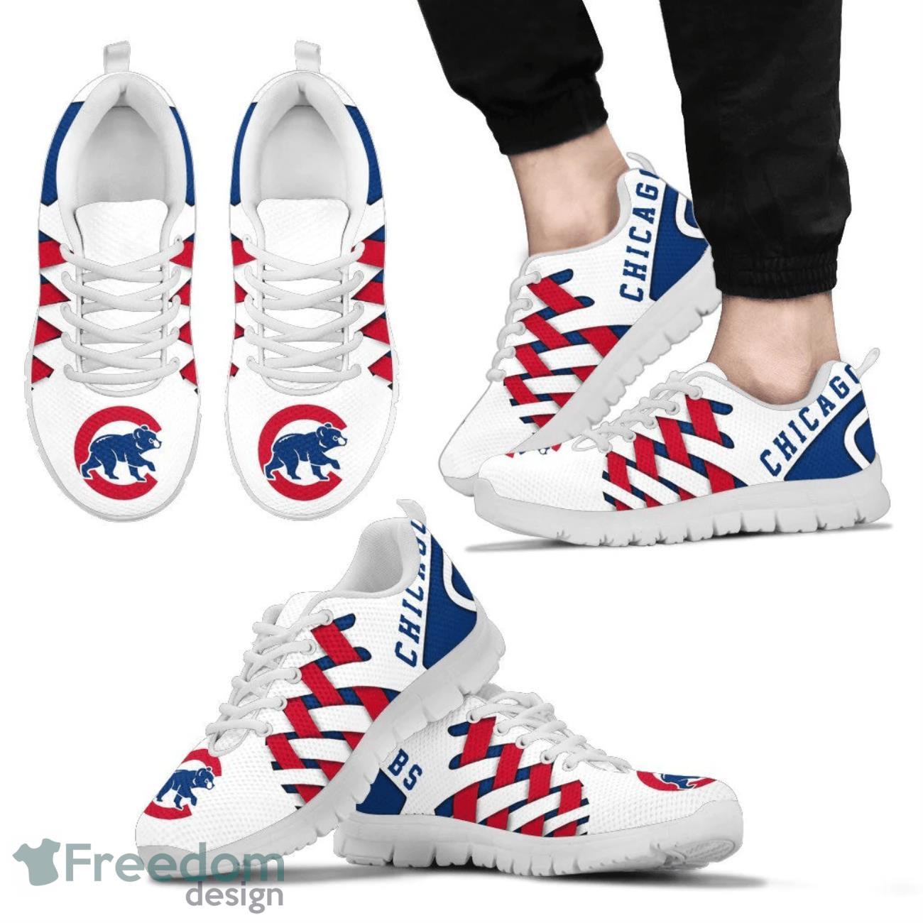 Chicago Cubs Team Sneakers New Gift Sport Shoes Product Photo 2