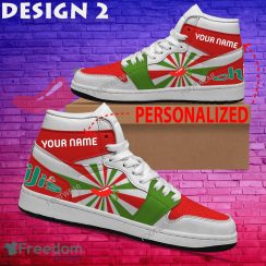 Chili's Brand Logo Air Jordan 1 Hightop Shoes New Trending Custom Name - Chili's Brand Logo Air Jordan 1 Hightop Shoes Style 2