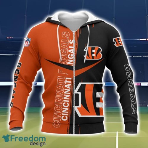 Cincinnati Bengals 3D Printing T-Shirt Hoodie Sweatshirt For Fans Product Photo 2