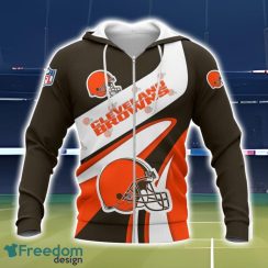 Cleveland Browns 3D All Over Printed T-Shirt Sweatshirt Hoodie Product Photo 2