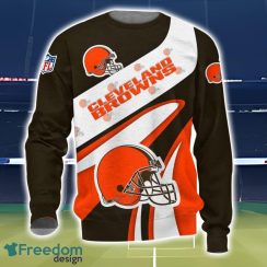 Cleveland Browns 3D All Over Printed T-Shirt Sweatshirt Hoodie Product Photo 3