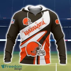 Cleveland Browns 3D All Over Printed T-Shirt Sweatshirt Hoodie