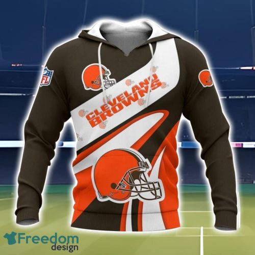 Cleveland Browns 3D All Over Printed T-Shirt Sweatshirt Hoodie Product Photo 1