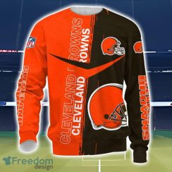 Cleveland Browns 3D Printing T-Shirt Hoodie Sweatshirt For Fans Product Photo 3