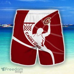 Cleveland Cavaliers 3D Shorts Summer Holiday Gift For Men