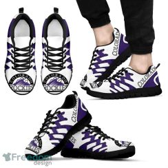 Colorado Rockies Logo Team Sneaker Shoes Gift For Fans Product Photo 1
