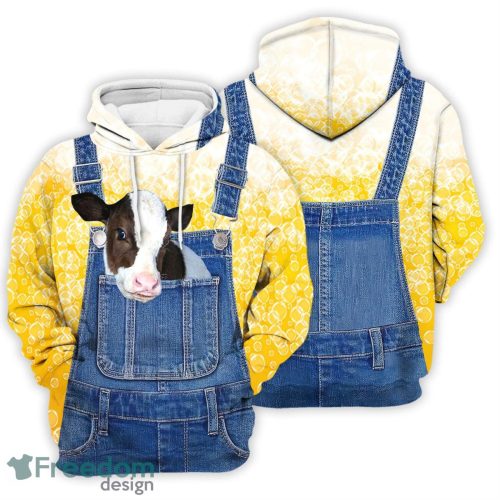 Cows And Beer Funny Gifts Unisex 3D Hoodie Product Photo 1