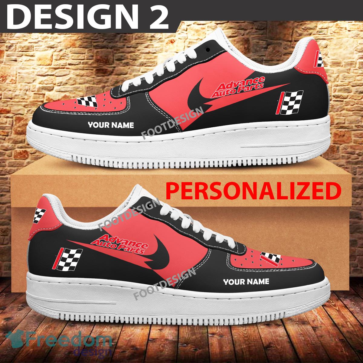 Custom Name Advance Auto Parts Brand Air Force 1 Sneakers New Pattern For Fans Gift AF1 Shoes image Custom Name Advance Auto Parts Brand Air Force 1 Sneakers New Pattern For Fans Gift AF1 Shoes - Brands Advance Auto Parts Air Force 1 Sneakers Custom Name Photo 2
