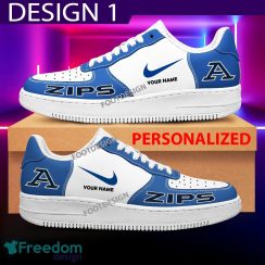 Custom Name Akron Zips Teams Air Force 1 Shoes Design Gift AF1 Sneaker For Fans Custom Name Akron Zips Teams Air Force 1 Shoes Design Gift AF1 Sneaker For Fans