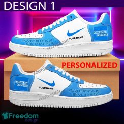 Custom Name American Express Brand Air Force 1 Sneakers New Pattern For Fans Gift AF1 Shoes