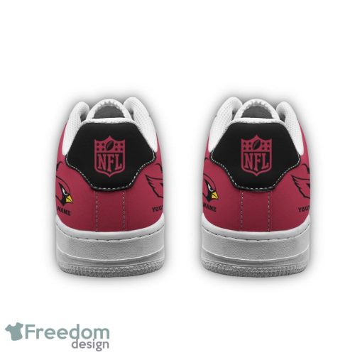 Custom Name Arizona Cardinals Drip Sneakers Air Force Shoes For Fans Custom Name Product Photo 4