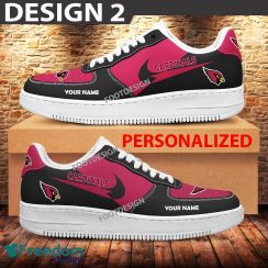 Custom Name Arizona Cardinals Teams Air Force 1 Shoes Design Gift AF1 Sneaker For Fans - Arizona Cardinals Air Force 1 Sneaker Personalized Style 2