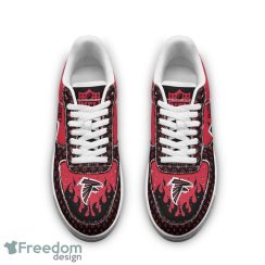 Custom Name Atlanta Falcons Drip Sneakers Air Force Shoes For Fans Custom Name Product Photo 3