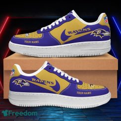 Custom Name Baltimore Ravens Custom Name Air Force Shoes Limited For Men And Women Sport Shoes Product Photo 2