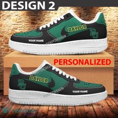 Custom Name Baylor Bears Teams Air Force 1 Shoes Design Gift AF1 Sneaker For Fans - Baylor Bears Air Force 1 Sneaker Personalized Style 2