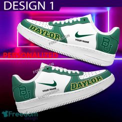 Custom Name Baylor Bears Teams Air Force 1 Shoes Design Gift AF1 Sneaker For Fans Custom Name Baylor Bears Teams Air Force 1 Shoes Design Gift AF1 Sneaker For Fans