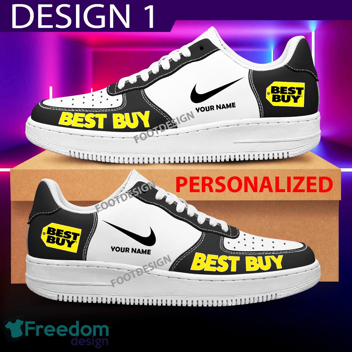Custom Name Best Buy Brand Air Force 1 Sneakers New Pattern For Fans Gift AF1 Shoes image Custom Name Best Buy Brand Air Force 1 Sneakers New Pattern For Fans Gift AF1 Shoes - Brands Best Buy Air Force 1 Sneakers Custom Name Photo 1