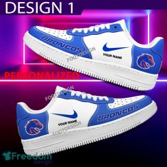 Custom Name Boise State Broncos Teams Air Force 1 Shoes Design Gift AF1 Sneaker For Fans Custom Name Boise State Broncos Teams Air Force 1 Shoes Design Gift AF1 Sneaker For Fans