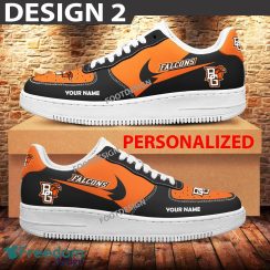 Custom Name Bowling Green Falcons Teams Air Force 1 Shoes Design Gift AF1 Sneaker For Fans - Bowling Green Falcons Air Force 1 Sneaker Personalized Style 2