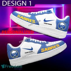Custom Name Buffalo Sabres Teams Air Force 1 Shoes Design Gift AF1 Sneaker For Fans Custom Name Buffalo Sabres Teams Air Force 1 Shoes Design Gift AF1 Sneaker For Fans