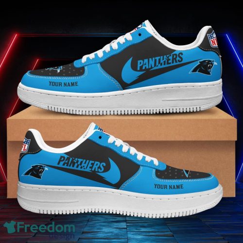 Custom Name Carolina Panthers Custom Name Air Force Shoes Limited For Men And Women Sport Shoes Product Photo 2