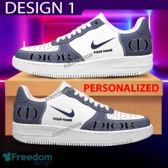 Custom Name Christian Dior Brand Air Force 1 Sneakers New Pattern For Fans Gift AF1 Shoes Custom Name Christian Dior Brand Air Force 1 Sneakers New Pattern For Fans Gift AF1 Shoes