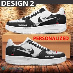 Custom Name Cincinnati Bearcats Teams Air Force 1 Shoes Design Gift AF1 Sneaker For Fans - Cincinnati Bearcats Air Force 1 Sneaker Personalized Style 2