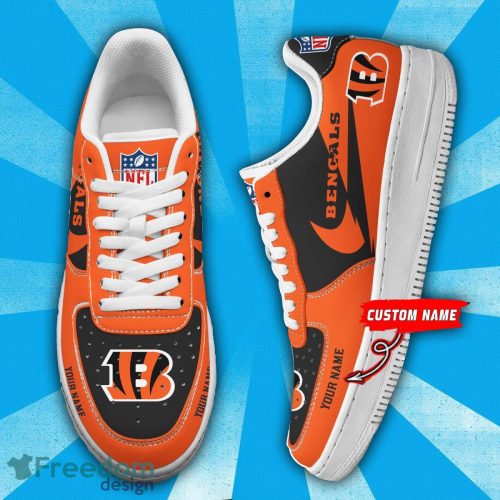 Custom Name Cincinnati Bengals Custom Name Air Force Shoes Limited For Men And Women Sport Shoes Product Photo 1