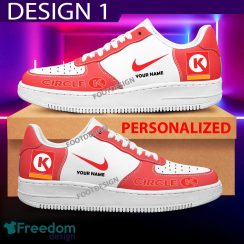 Custom Name Circle K Brand Air Force 1 Sneakers New Pattern For Fans Gift AF1 Shoes Custom Name Circle K Brand Air Force 1 Sneakers New Pattern For Fans Gift AF1 Shoes
