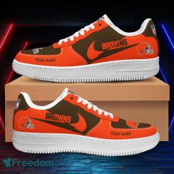 Custom Name Cleveland Browns Custom Name Air Force Shoes Limited For Men And Women Sport Shoes Product Photo 2