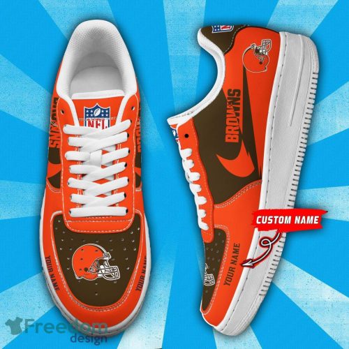 Custom Name Cleveland Browns Custom Name Air Force Shoes Limited For Men And Women Sport Shoes Product Photo 3