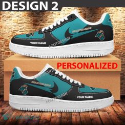 Custom Name Coastal Carolina Chanticleers Teams Air Force 1 Shoes Design Gift AF1 Sneaker For Fans - Coastal Carolina Chanticleers Air Force 1 Sneaker Personalized Style 2