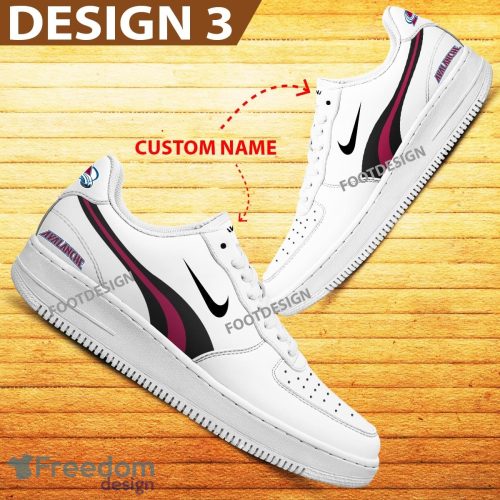 Custom Name Colorado Avalanche Teams Air Force 1 Shoes Design Gift AF1 Sneaker For Fans - Colorado Avalanche Air Force 1 Sneaker Personalized Style 3