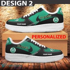 Custom Name Colorado State Rams Teams Air Force 1 Shoes Design Gift AF1 Sneaker For Fans - Colorado State Rams Air Force 1 Sneaker Personalized Style 2