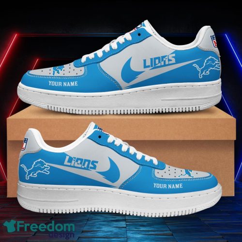 Custom Name Detroit Lions Custom Name Air Force Shoes Limited For Men And Women Sport Shoes Product Photo 2