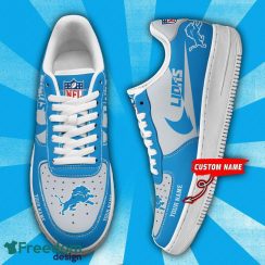 Custom Name Detroit Lions Custom Name Air Force Shoes Limited For Men And Women Sport Shoes Product Photo 3