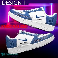 Custom Name Detroit Tigers Teams Air Force 1 Shoes Design Gift AF1 Sneaker For Fans Custom Name Detroit Tigers Teams Air Force 1 Shoes Design Gift AF1 Sneaker For Fans