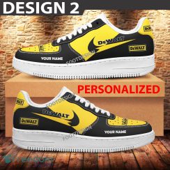Custom Name DeWalt Brand Air Force 1 Sneakers New Pattern For Fans Gift AF1 Shoes - Brands DeWalt Air Force 1 Sneakers Custom Name Photo 2