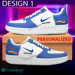 Custom Name Dm Drogerie Markt Brand Air Force 1 Sneakers New Pattern For Fans Gift AF1 Shoes Custom Name Dm Drogerie Markt Brand Air Force 1 Sneakers New Pattern For Fans Gift AF1 Shoes