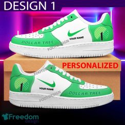 Custom Name Dollar Tree Brand Air Force 1 Sneakers New Pattern For Fans Gift AF1 Shoes Custom Name Dollar Tree Brand Air Force 1 Sneakers New Pattern For Fans Gift AF1 Shoes