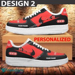 Custom Name H E B Brand Air Force 1 Sneakers New Pattern For Fans Gift AF1 Shoes - Brands H E B Air Force 1 Sneakers Custom Name Photo 2