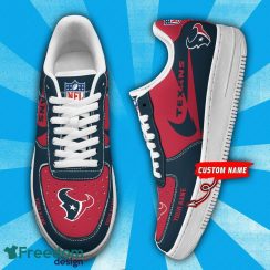 Custom Name Houston Texans Custom Name Air Force Shoes Limited For Men And Women Sport Shoes