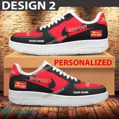 Custom Name In N Out Brand Air Force 1 Sneakers New Pattern For Fans Gift AF1 Shoes - Brands In N Out Air Force 1 Sneakers Custom Name Photo 2