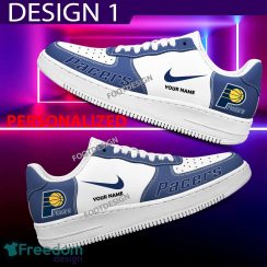 Custom Name Indiana Pacers Teams Air Force 1 Shoes Design Gift AF1 Sneaker For Fans Custom Name Indiana Pacers Teams Air Force 1 Shoes Design Gift AF1 Sneaker For Fans
